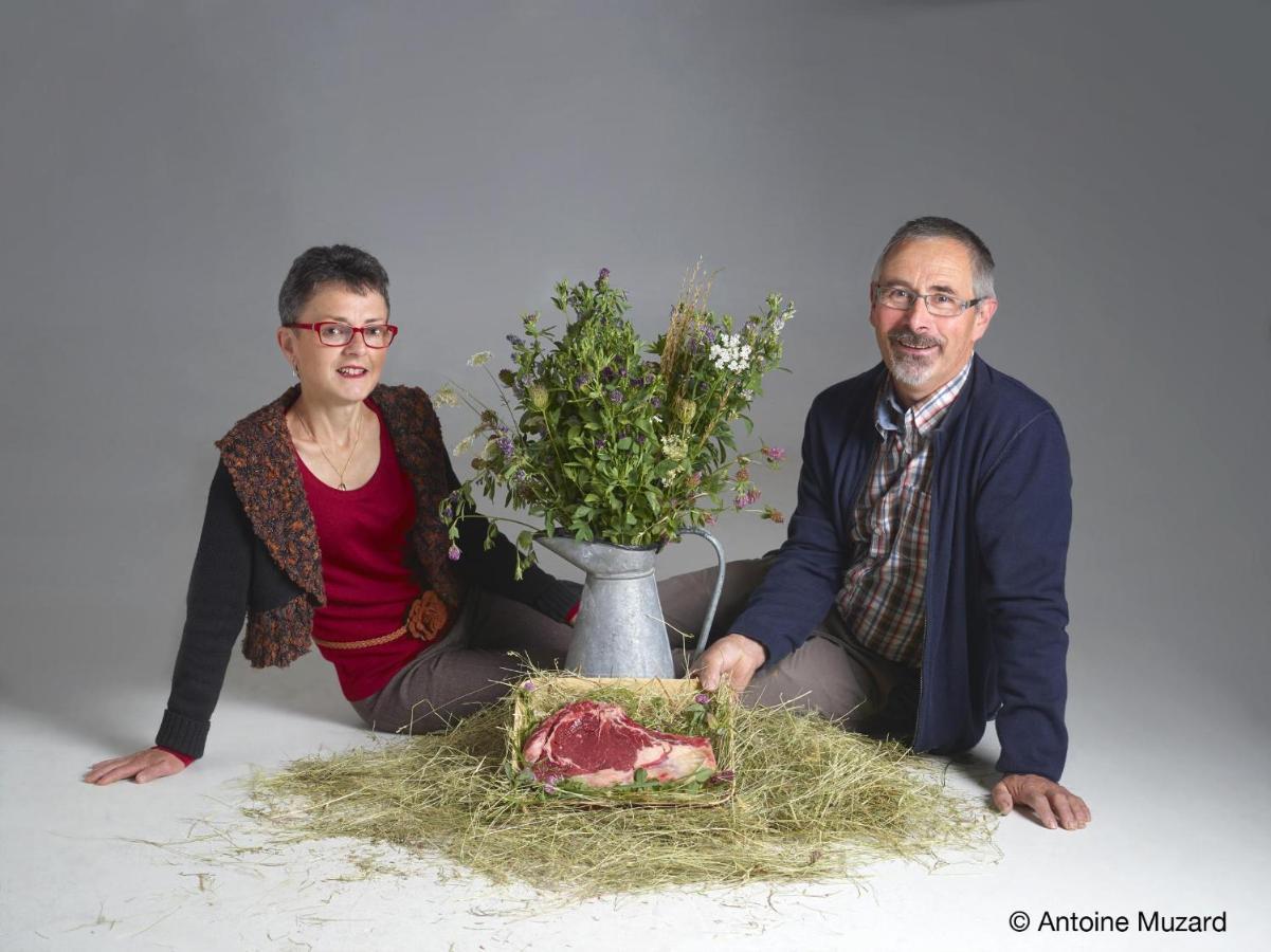 Bed and Breakfast Ferme Du Pigeonnier Montceau-et-Echarnant Esterno foto